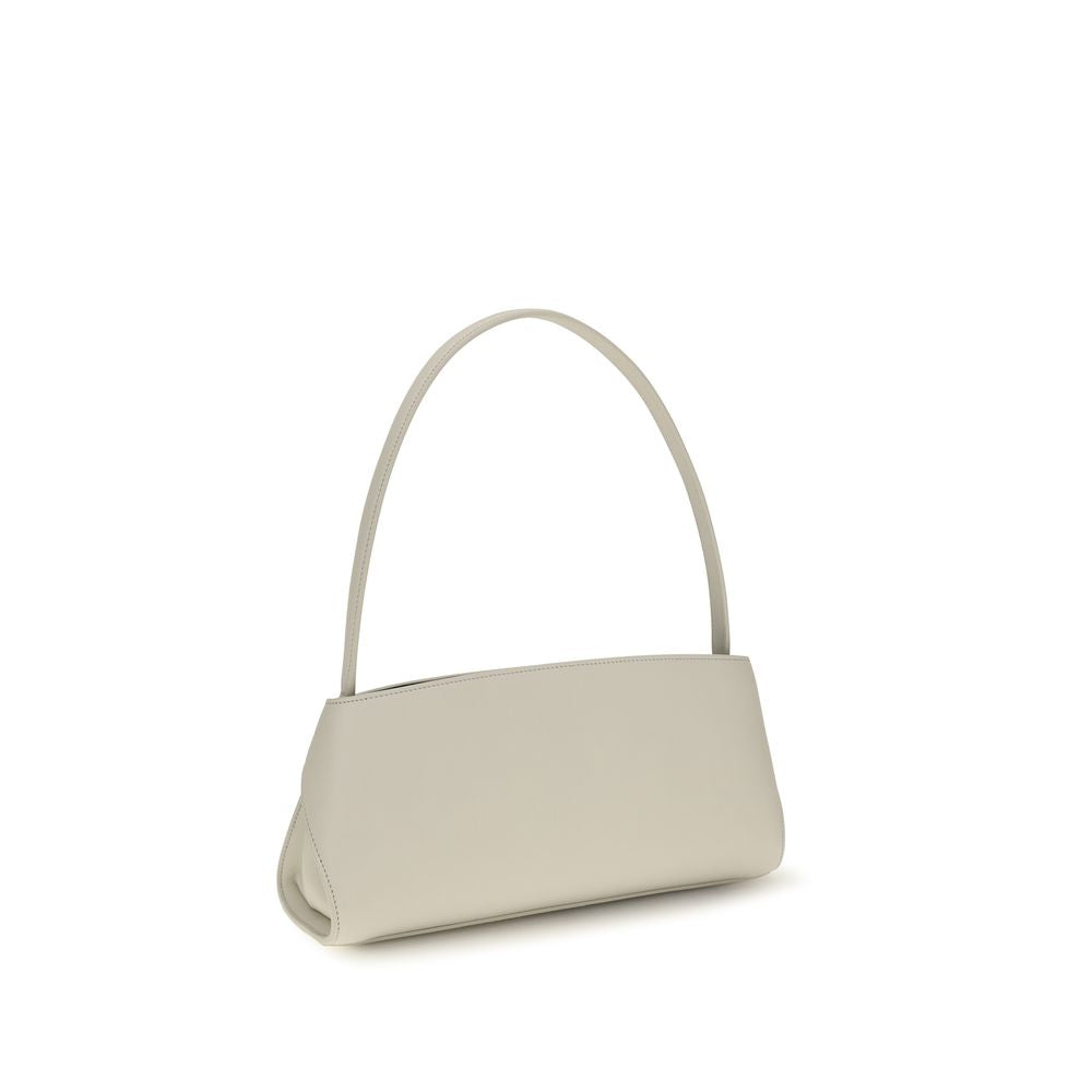 Ferragamo Hug East-West Ivory Shoulder Bag