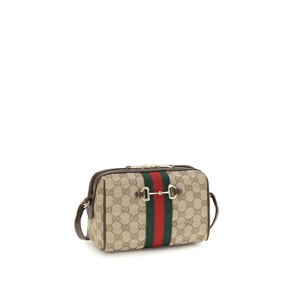 Gucci Horsebit Web Small Camera Bag Shoulder Bag