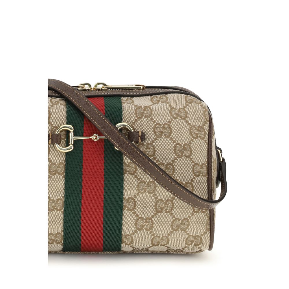 Gucci Horsebit Web Small Camera Bag Shoulder Bag