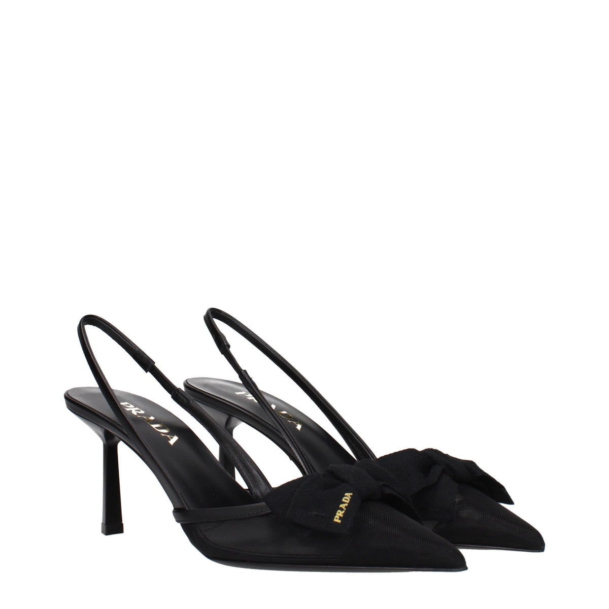 Prada Fibres High Heel Pumps