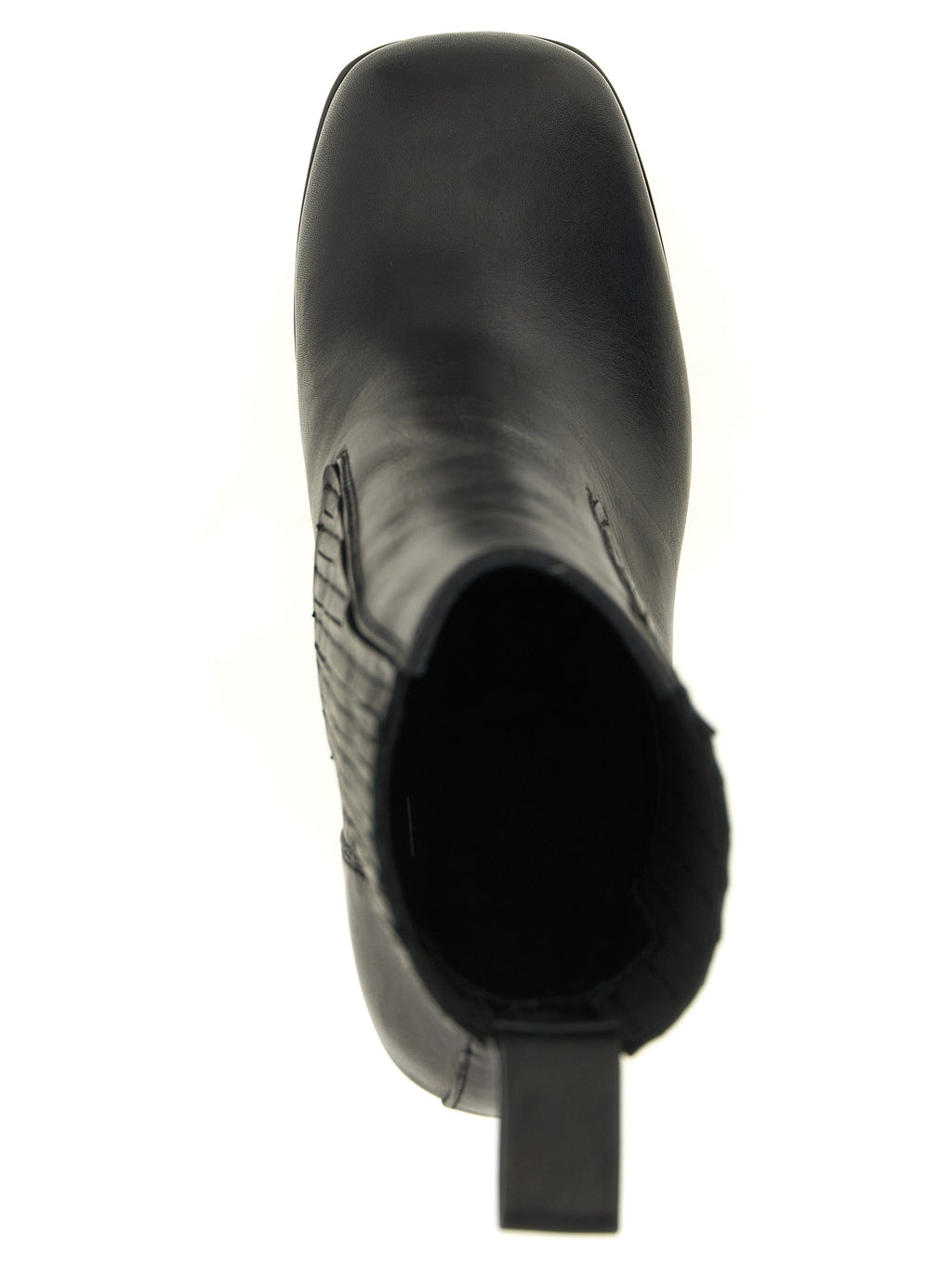 Rick Owens Beatle Kiss Platform Ankle Boots