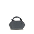 Ganni Bou Woven Gray Small Handbag
