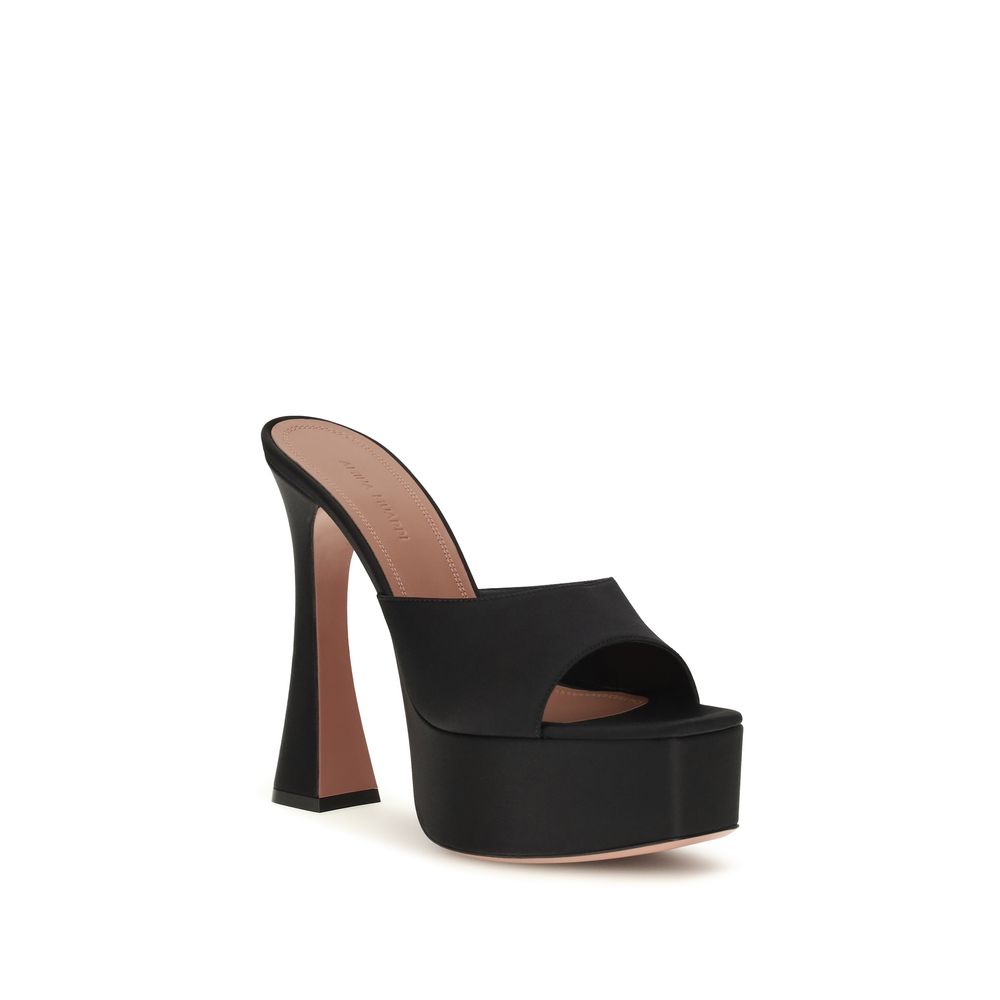 Amina Muaddi Dalida Platform Sandals