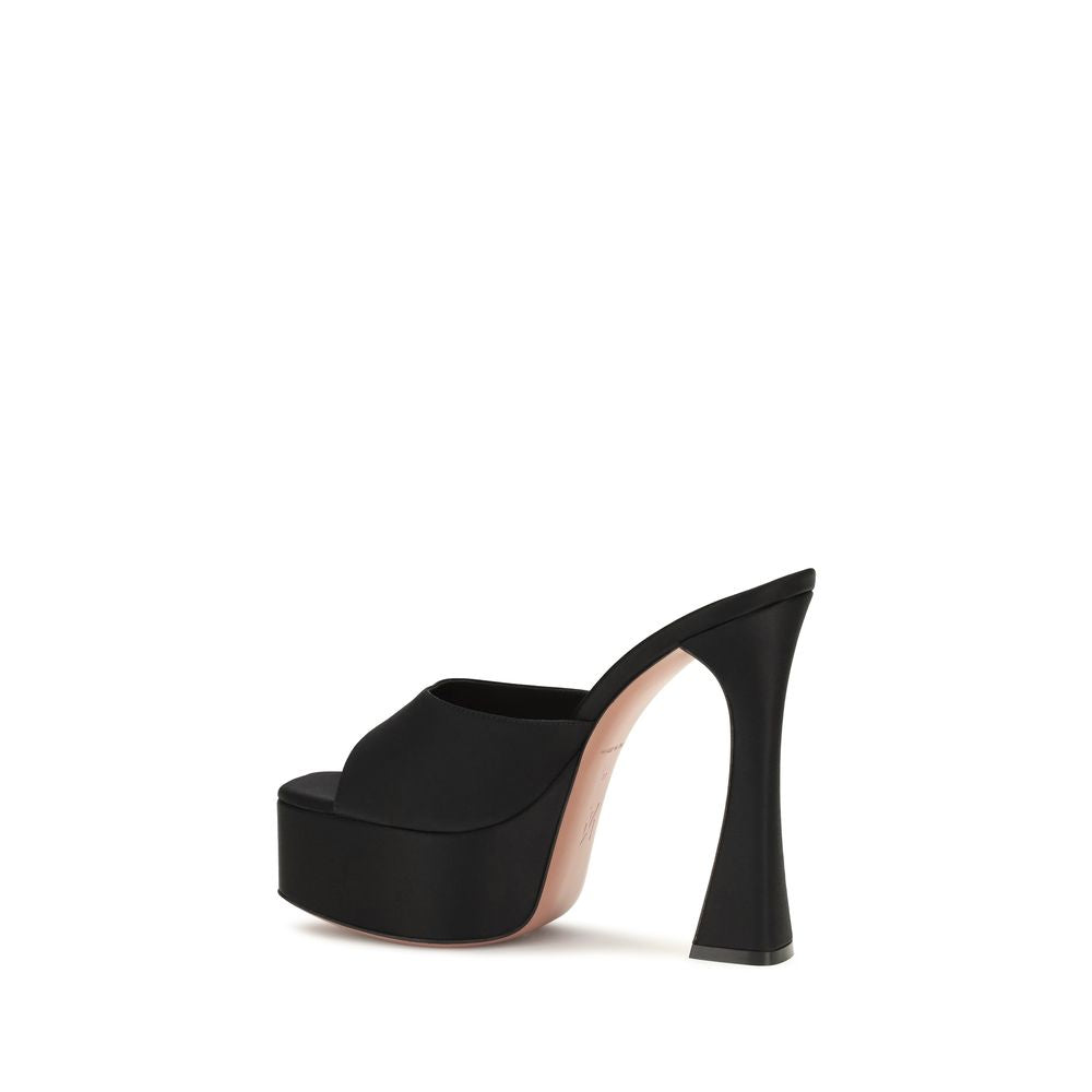 Amina Muaddi Dalida Platform Sandals