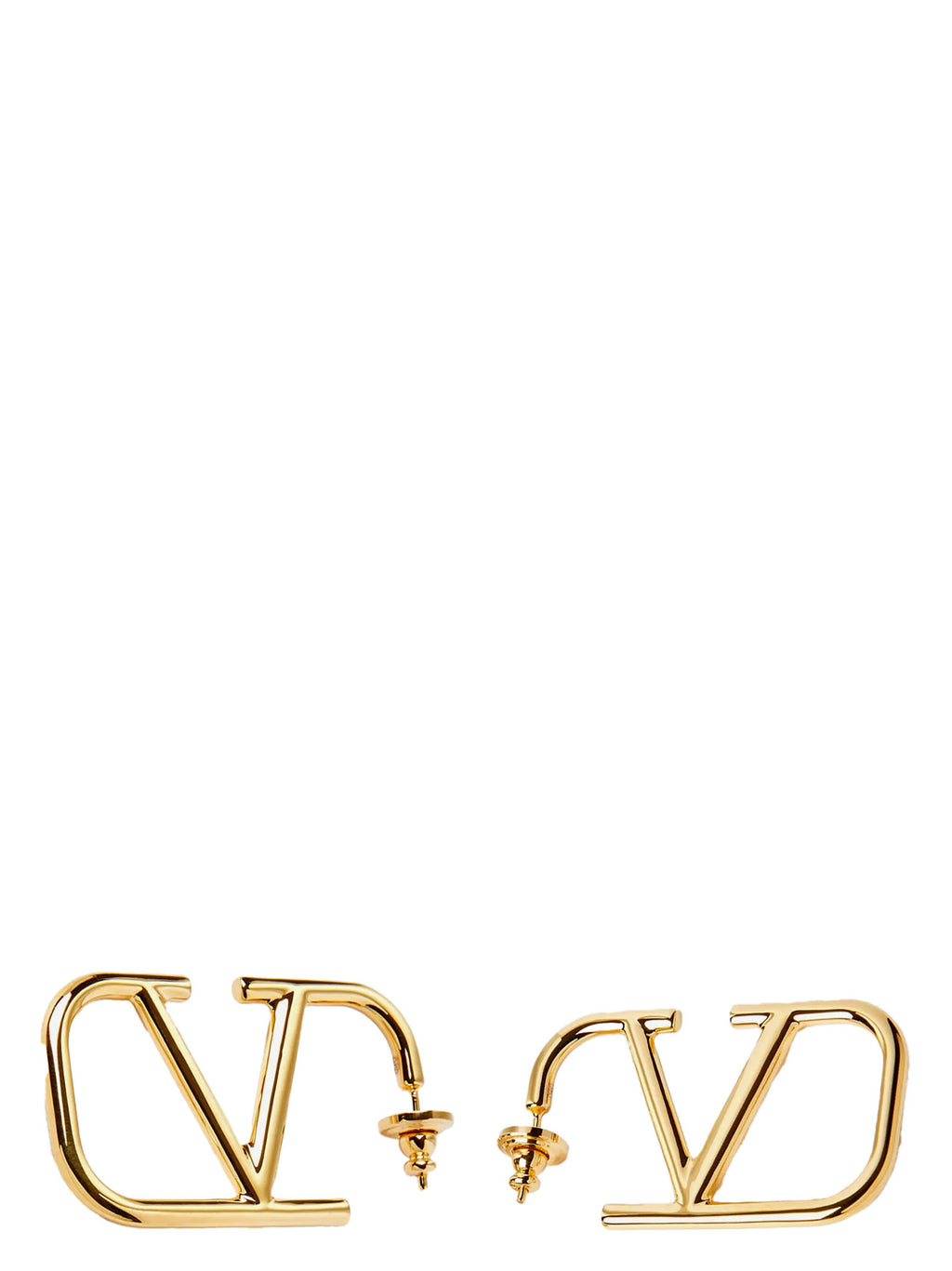 Valentino Garavani VLogo Signature Open-Hoop Earrings