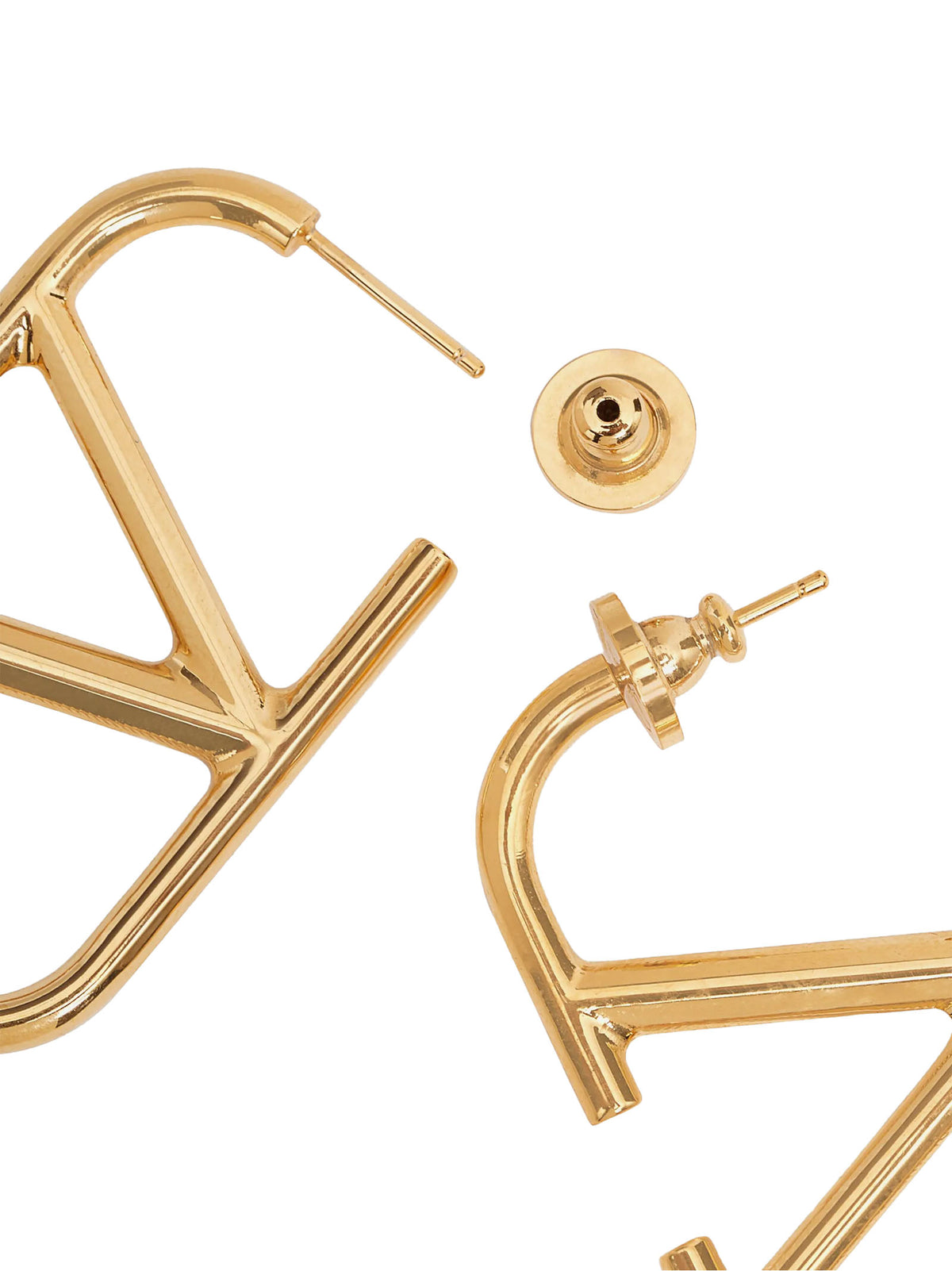 Valentino Garavani VLogo Signature Open-Hoop Earrings