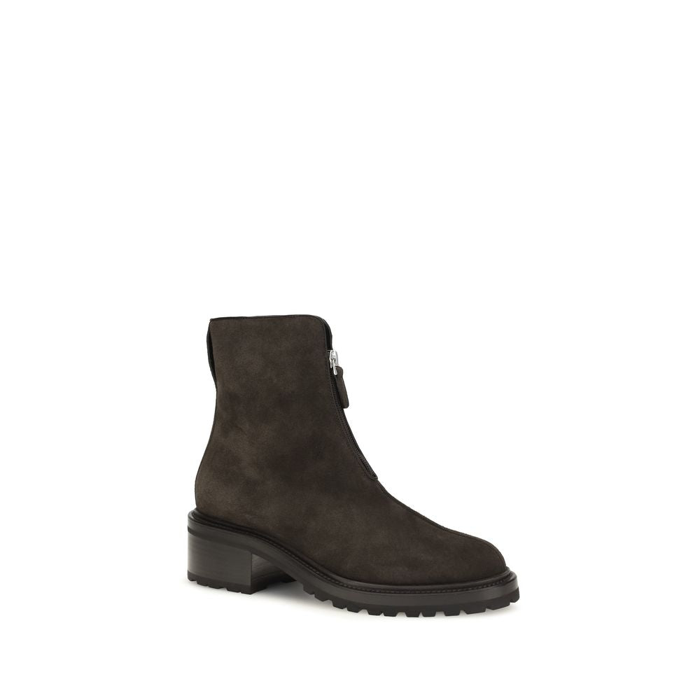 The Row Hike Front-Zip Ankle Boots