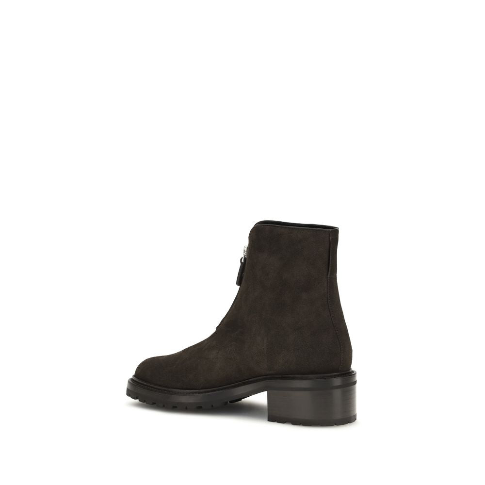 The Row Hike Front-Zip Ankle Boots