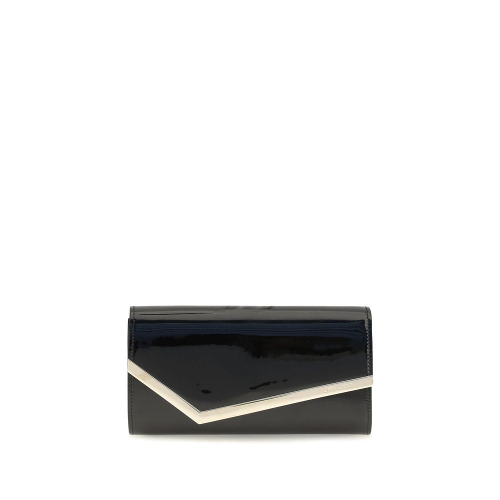 Jimmy Choo Emmie Black Clutch