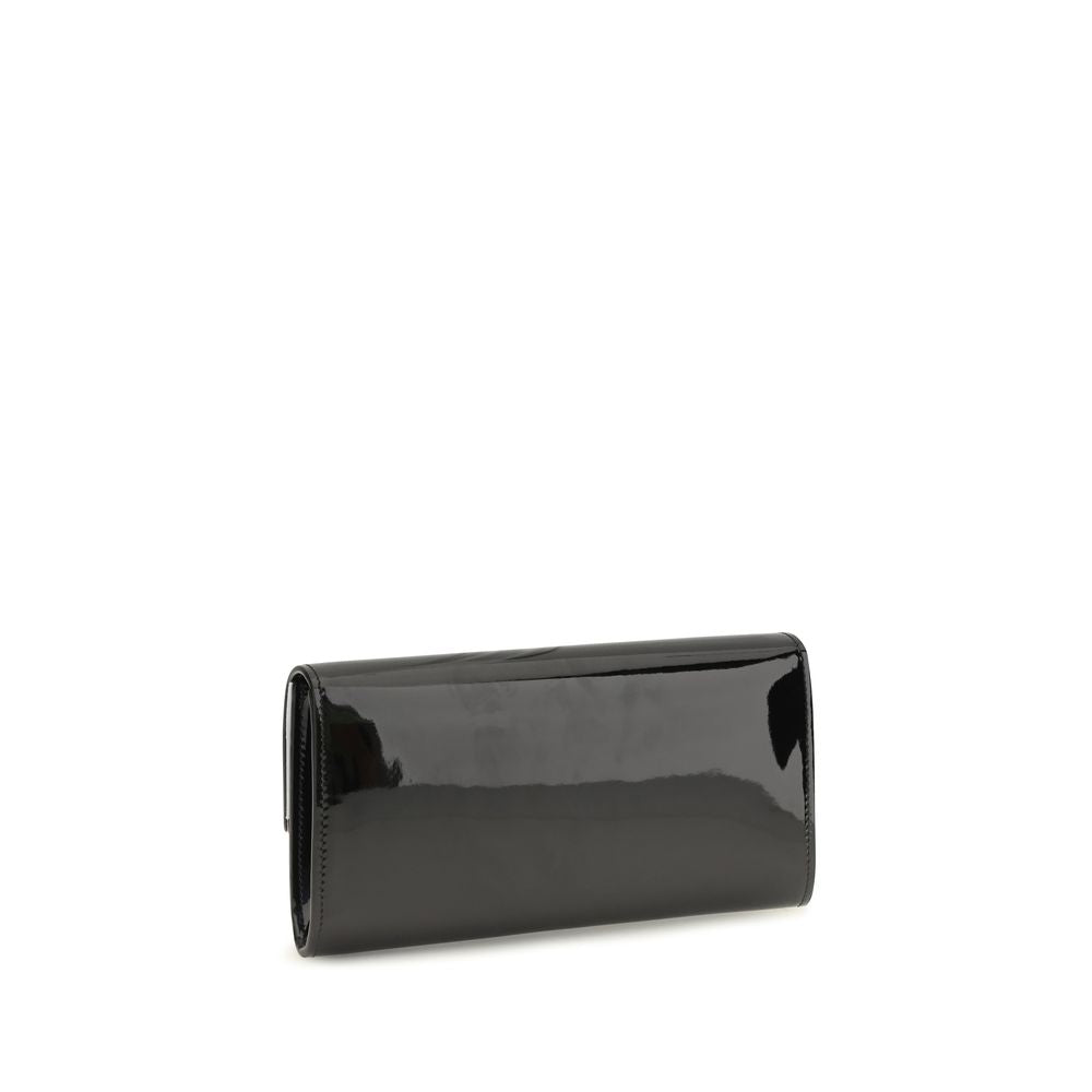 Jimmy Choo Emmie Black Clutch