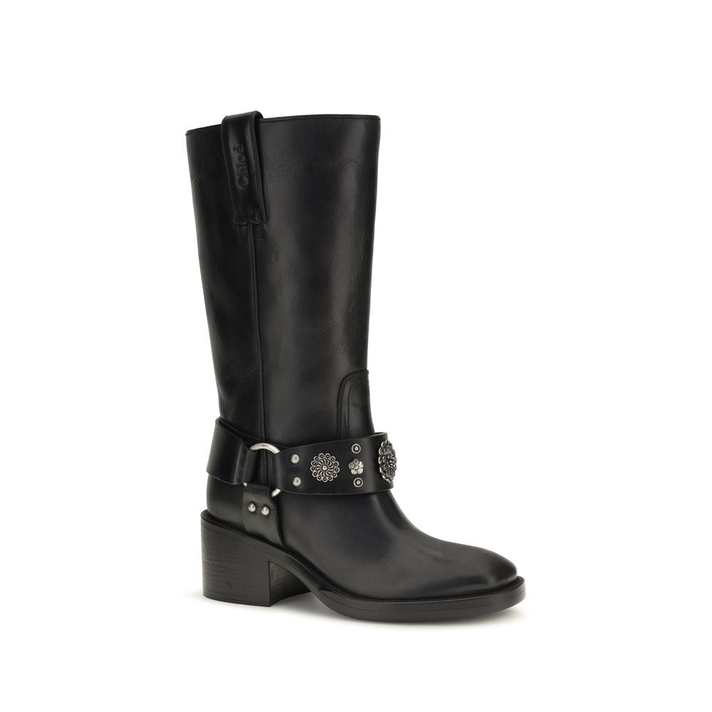 Chloé Dakota buckle knee-high Boots