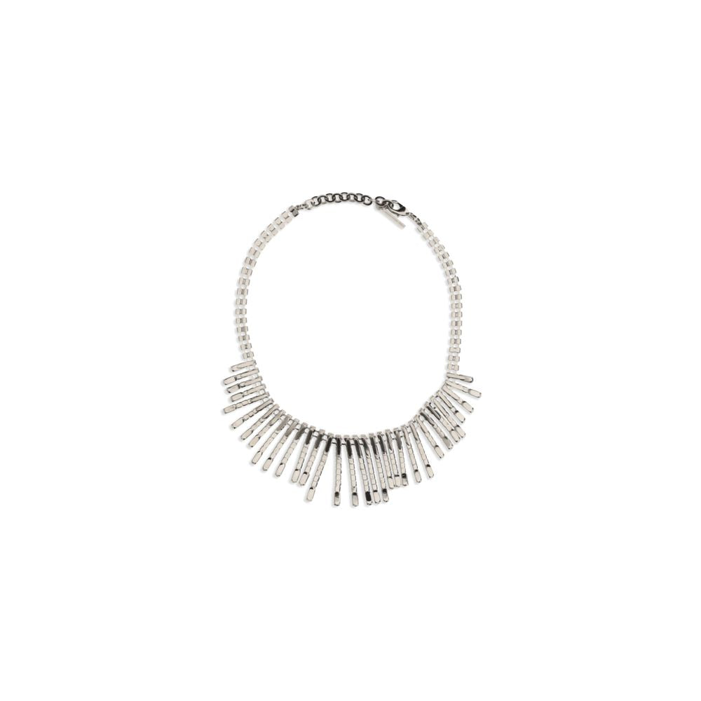 Alessandra Rich Crystal Fringe Necklace