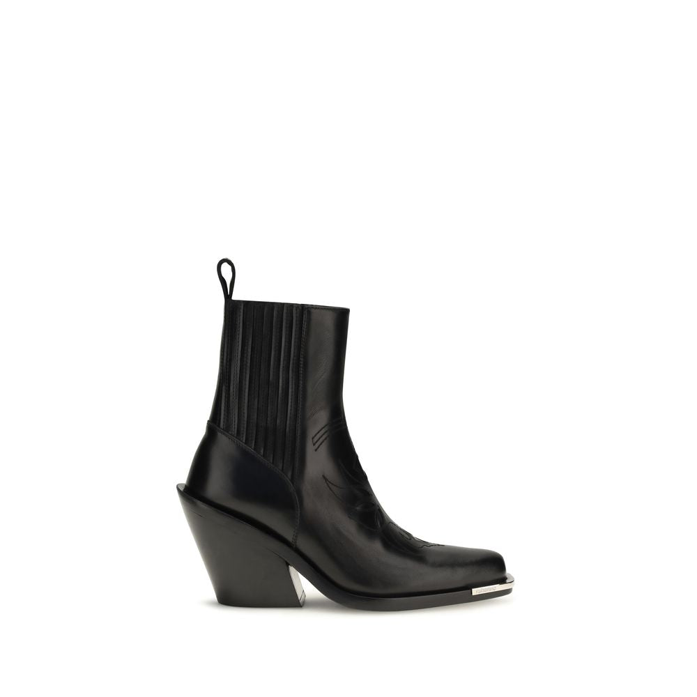 Rabanne Cowboy Ankle Boots