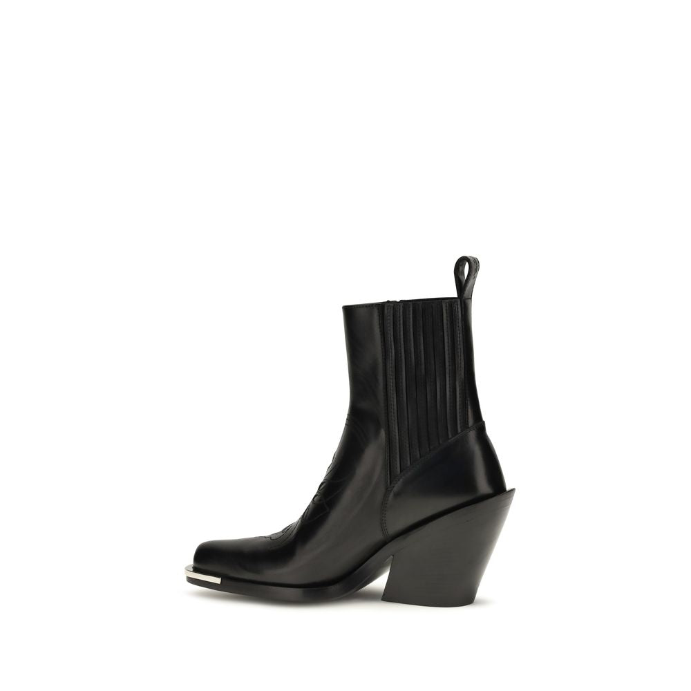 Rabanne Cowboy Ankle Boots