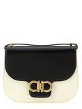 Ferragamo North-South Double Gancini Crossbody Bag