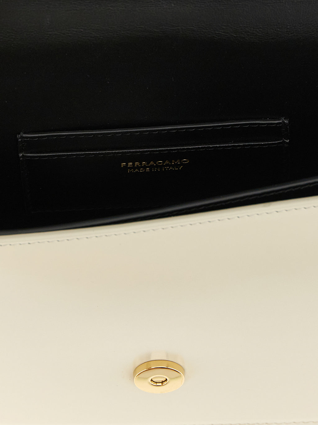 Ferragamo North-South Double Gancini Crossbody Bag