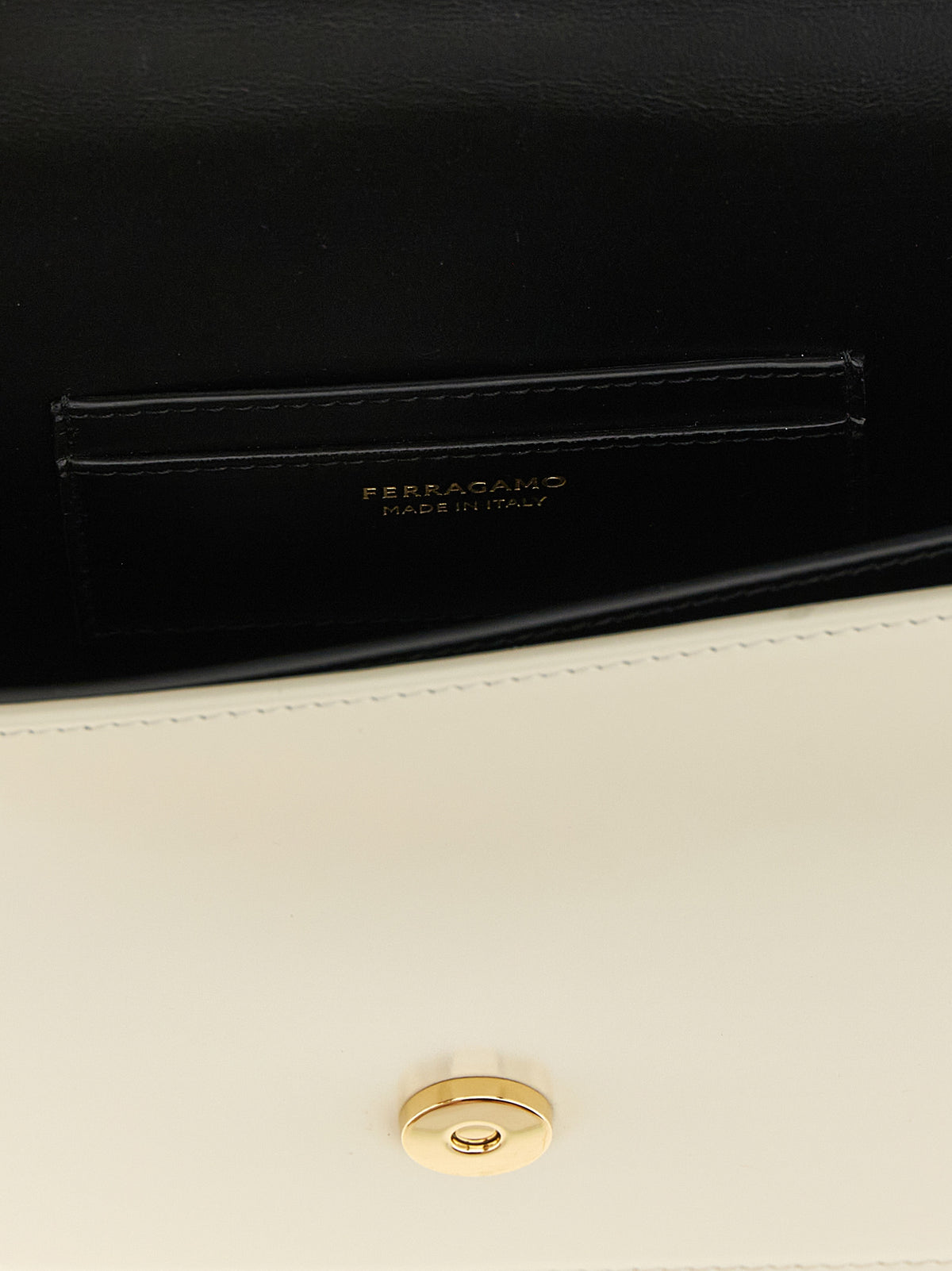 Ferragamo North-South Double Gancini Crossbody Bag