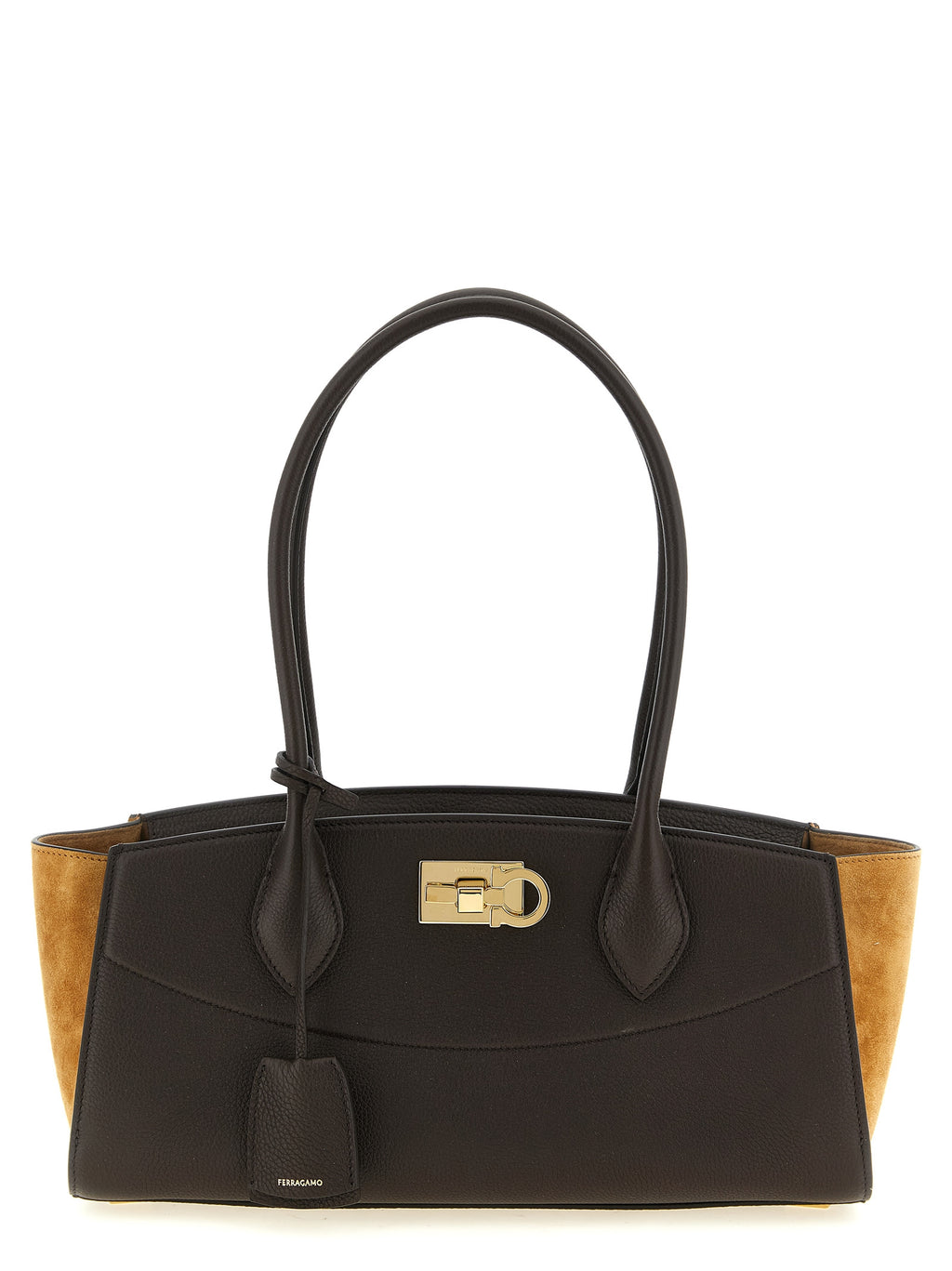 Ferragamo New Studio Soft East-West Medium Shoulder Bag