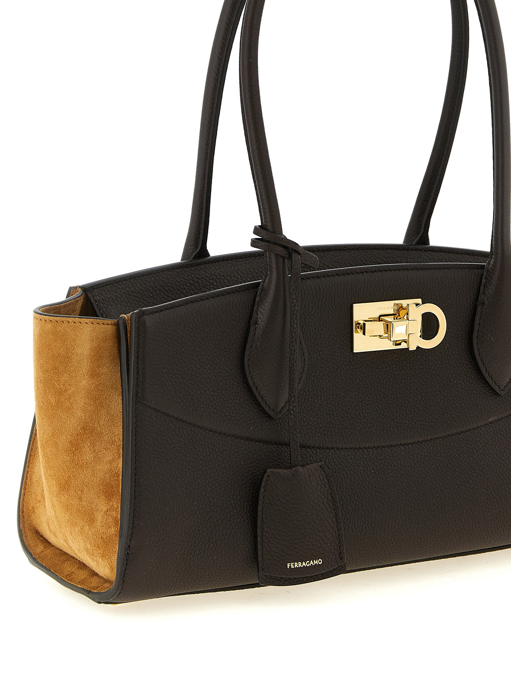Ferragamo New Studio Soft East-West Medium Shoulder Bag