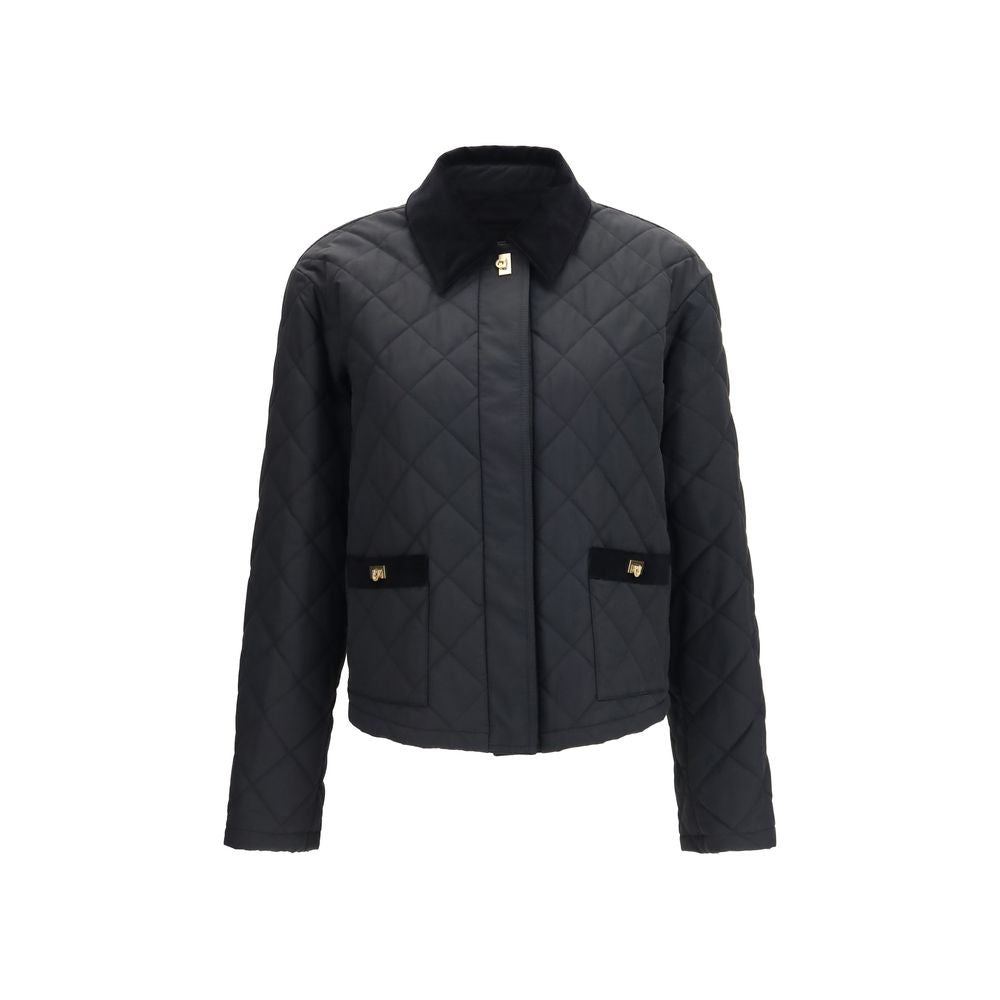 Ferragamo Black Padded Jacket