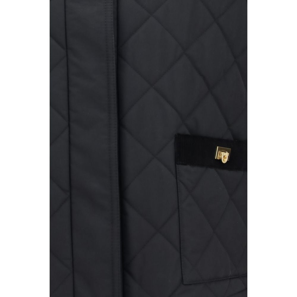 Ferragamo Black Padded Jacket