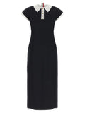 Thom Browne Couture Sleeve Polo Dress