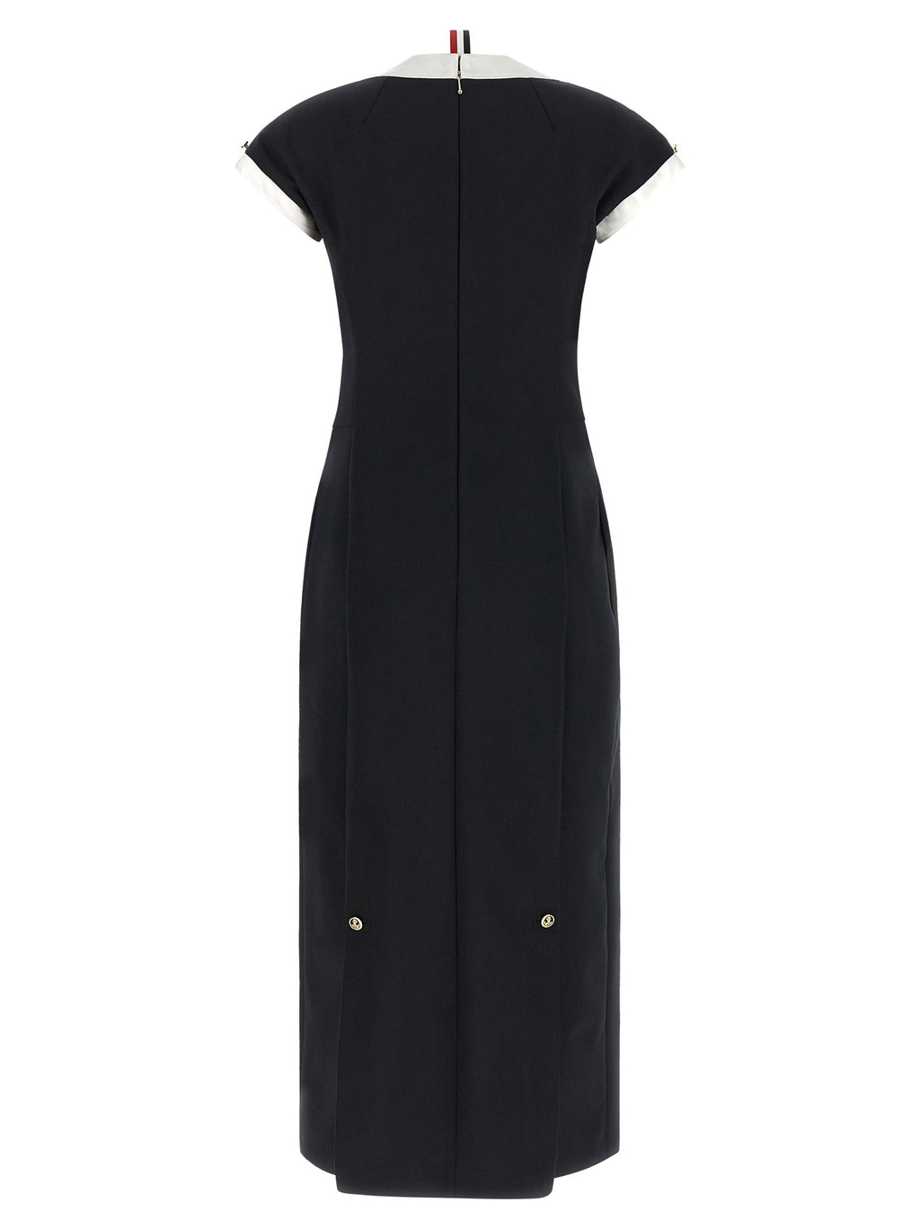 Thom Browne Couture Sleeve Polo Dress