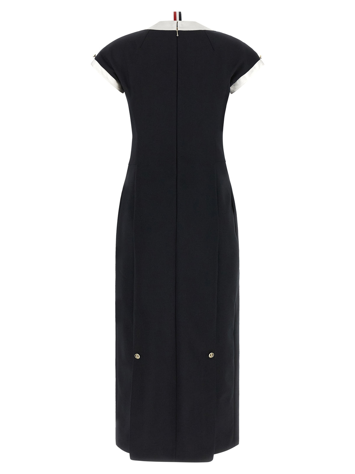 Thom Browne Couture Sleeve Polo Dress