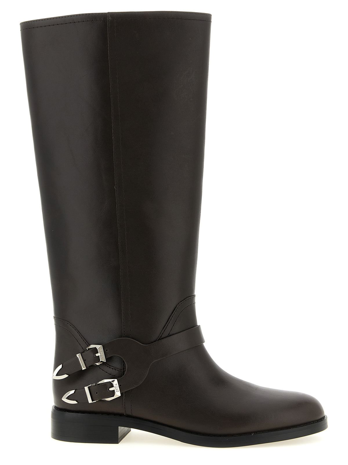 PINKO Cheval Buckle Knee-High Boots