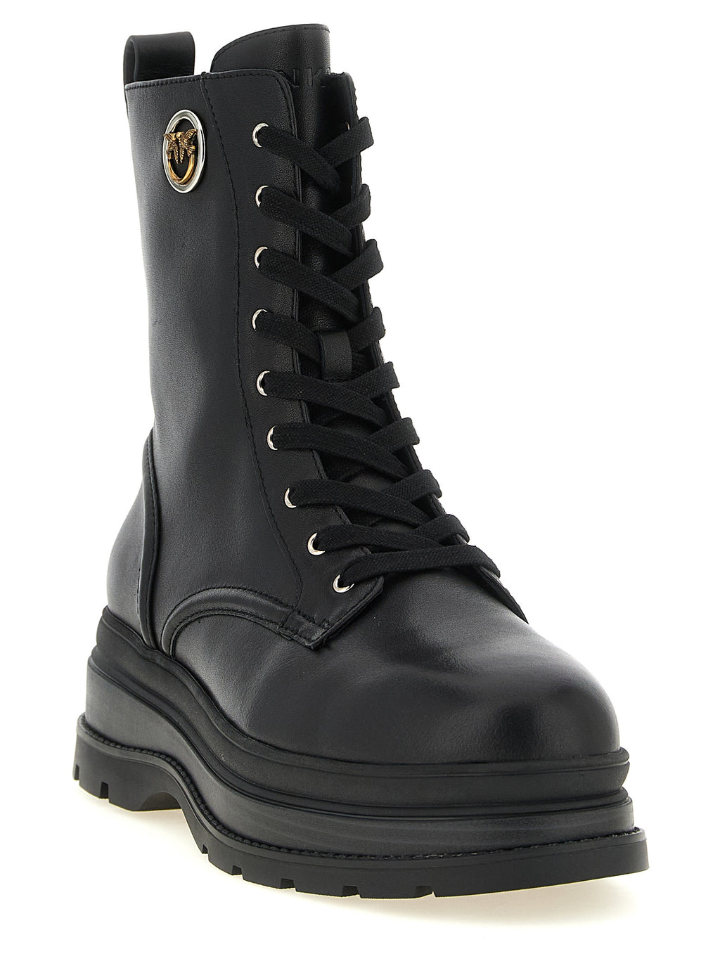 PINKO Lace-Up Ankle Boots