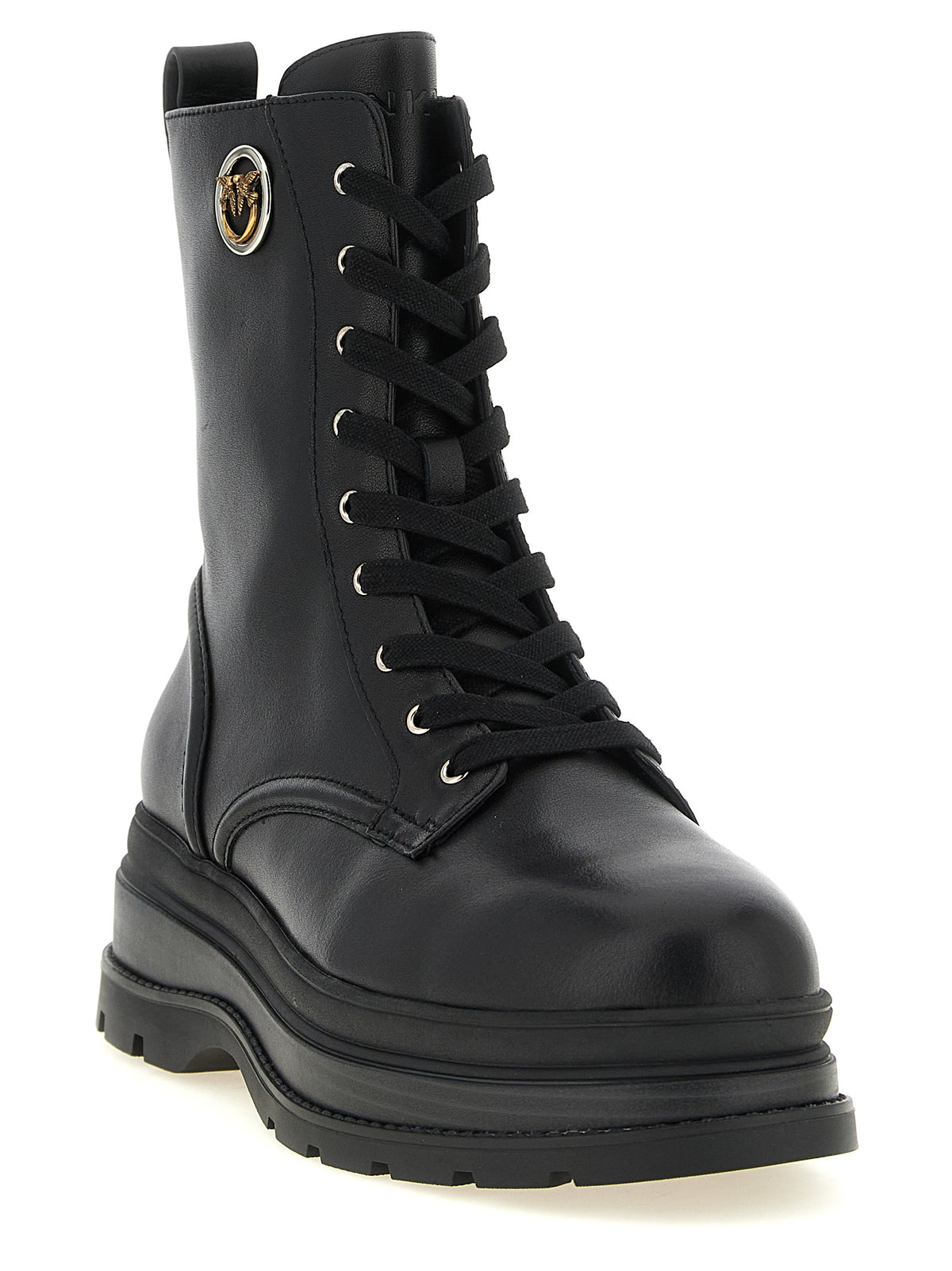 PINKO Lace-Up Ankle Boots