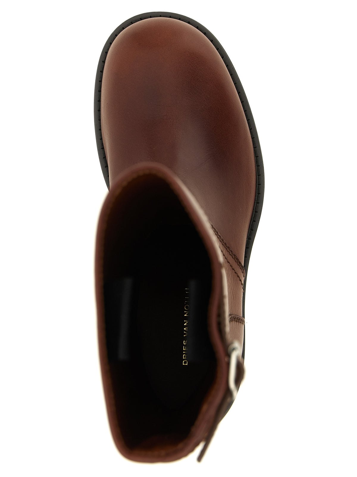 Dries Van Noten Buckle Mid-Calf Boots