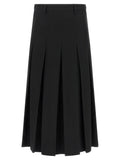 MM6 Maison Margiela Layered Midi Skirt