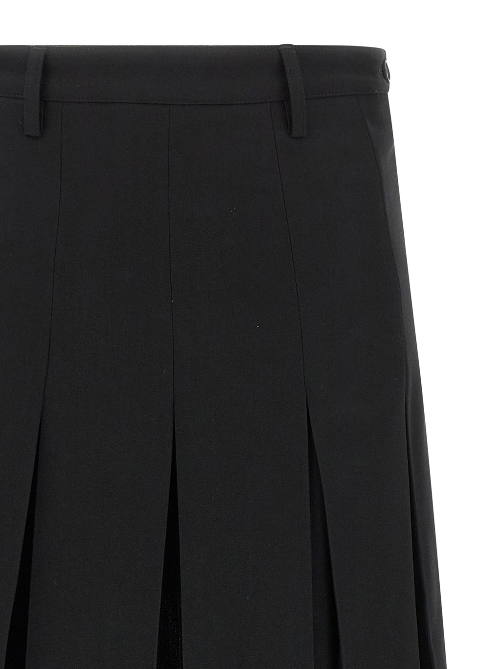 MM6 Maison Margiela Layered Midi Skirt