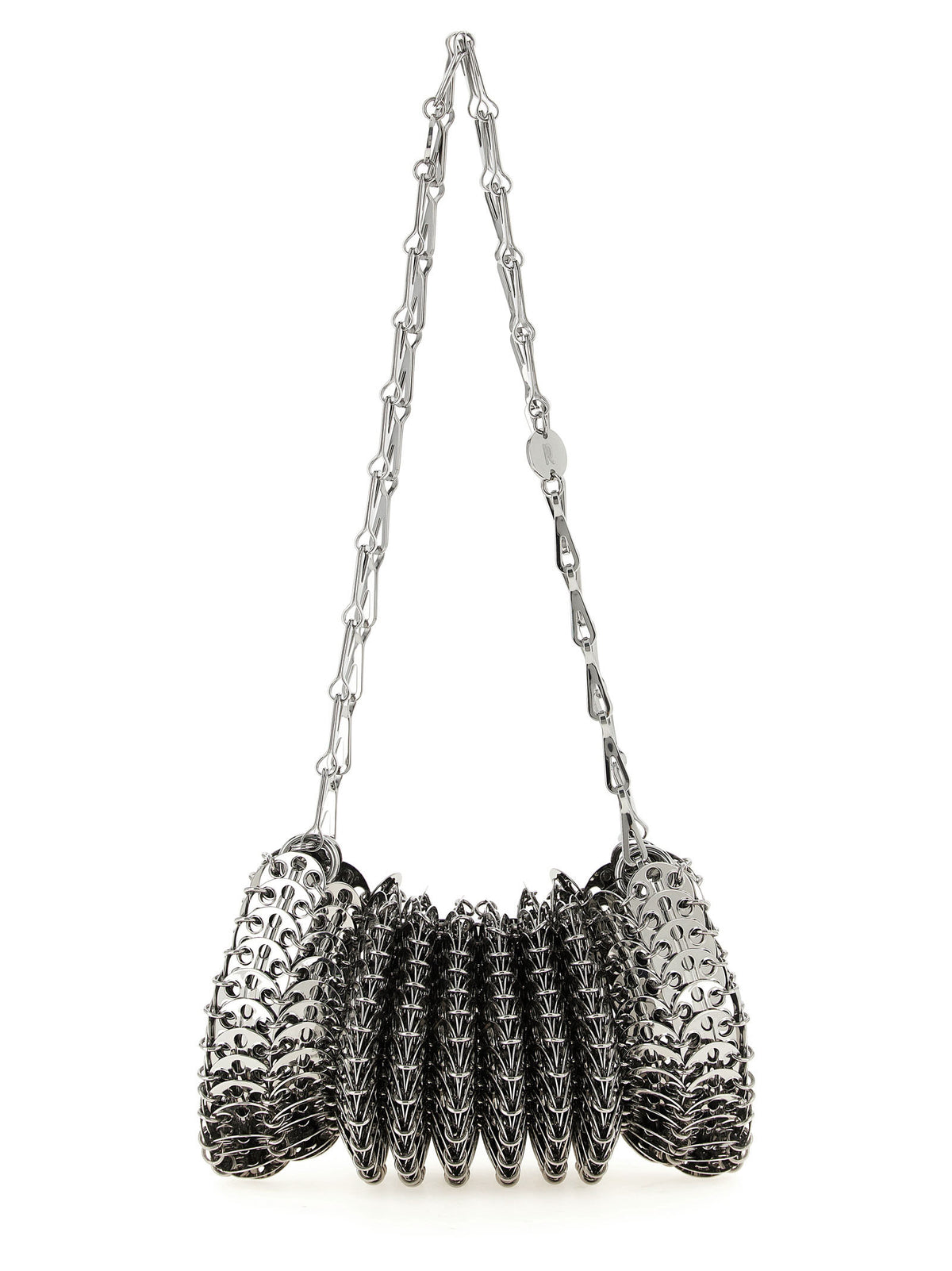 Paco Rabanne Silver Shoulder Bag