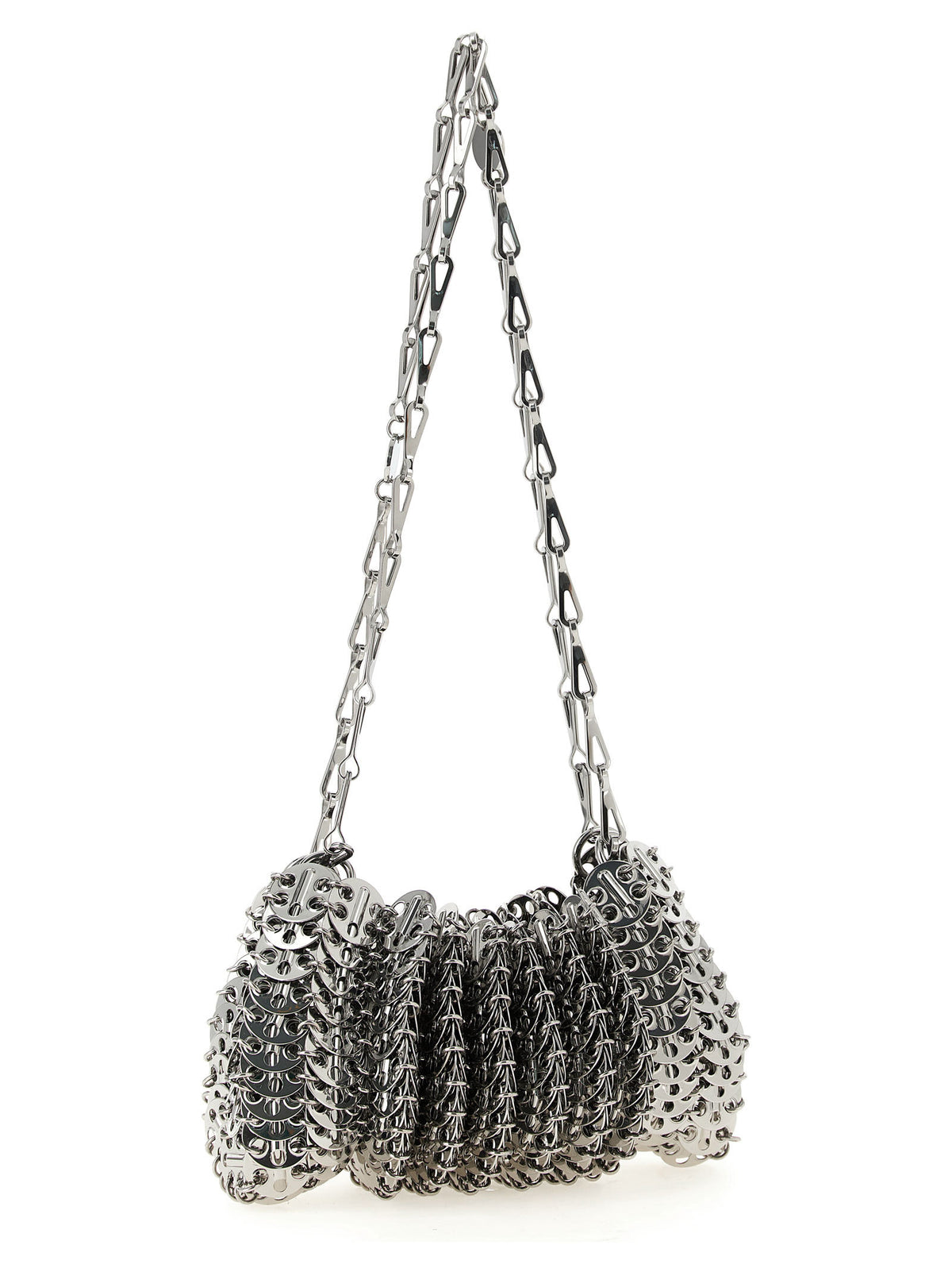 Paco Rabanne Silver Shoulder Bag