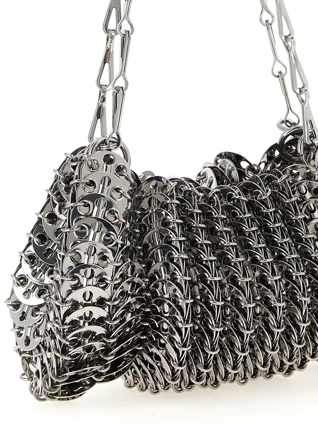 Paco Rabanne Silver Shoulder Bag