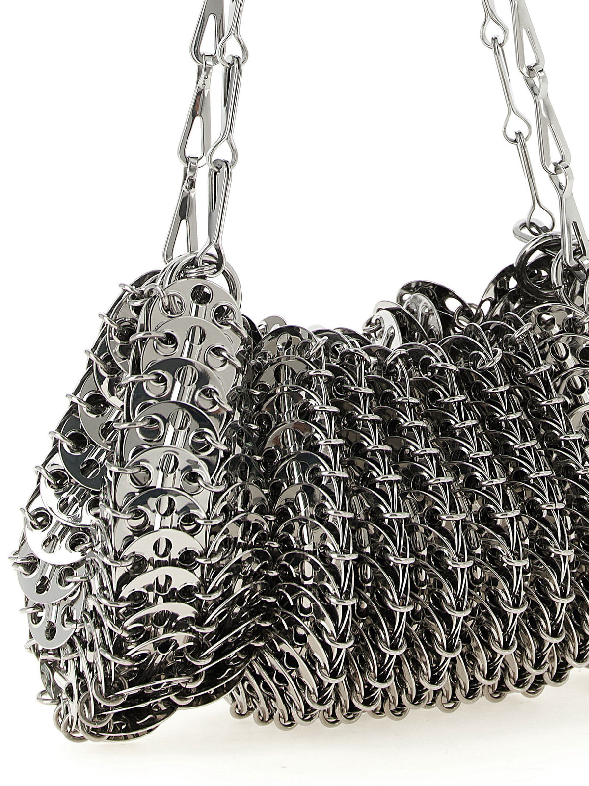 Paco Rabanne Silver Shoulder Bag