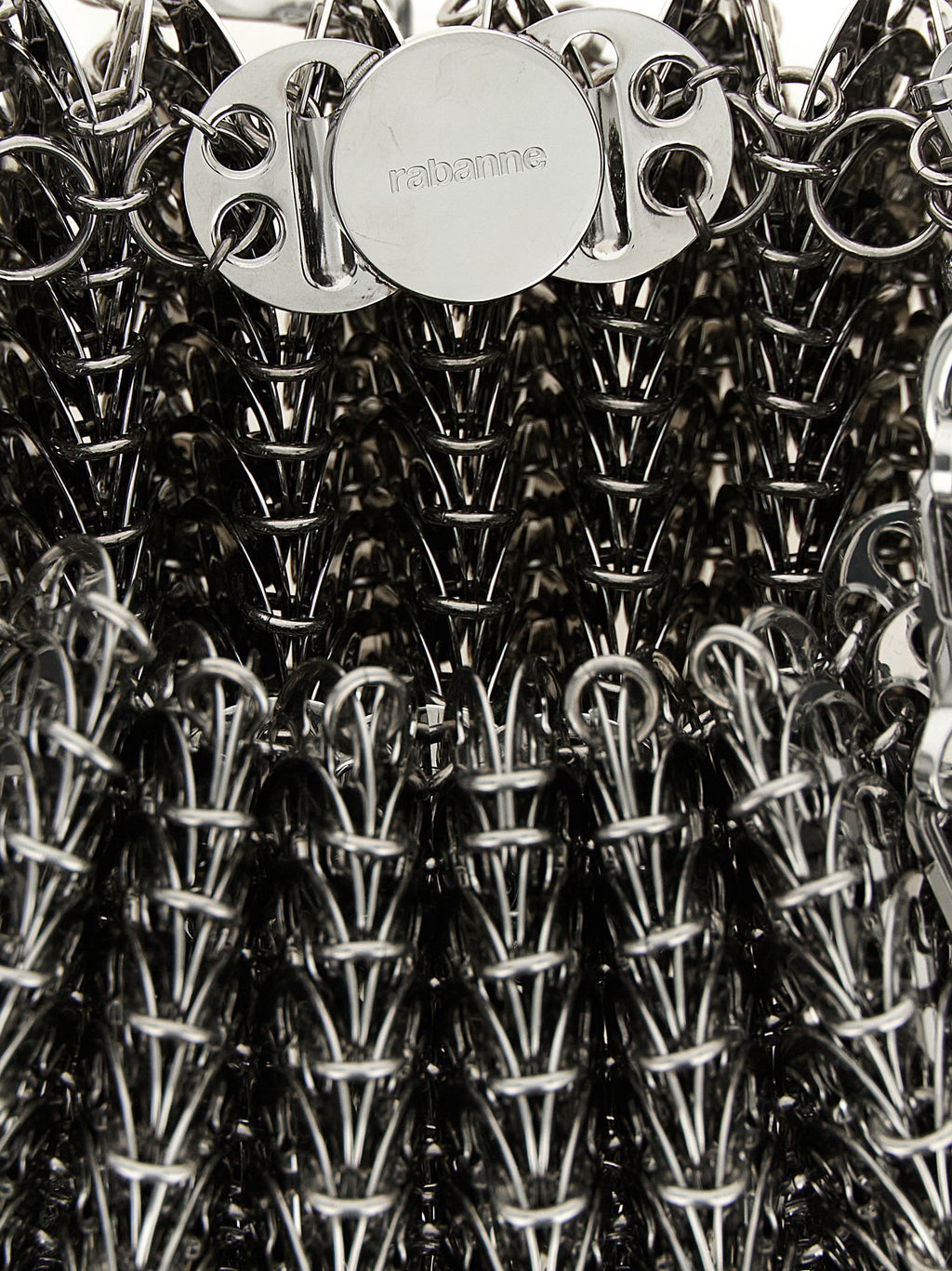 Paco Rabanne Silver Shoulder Bag