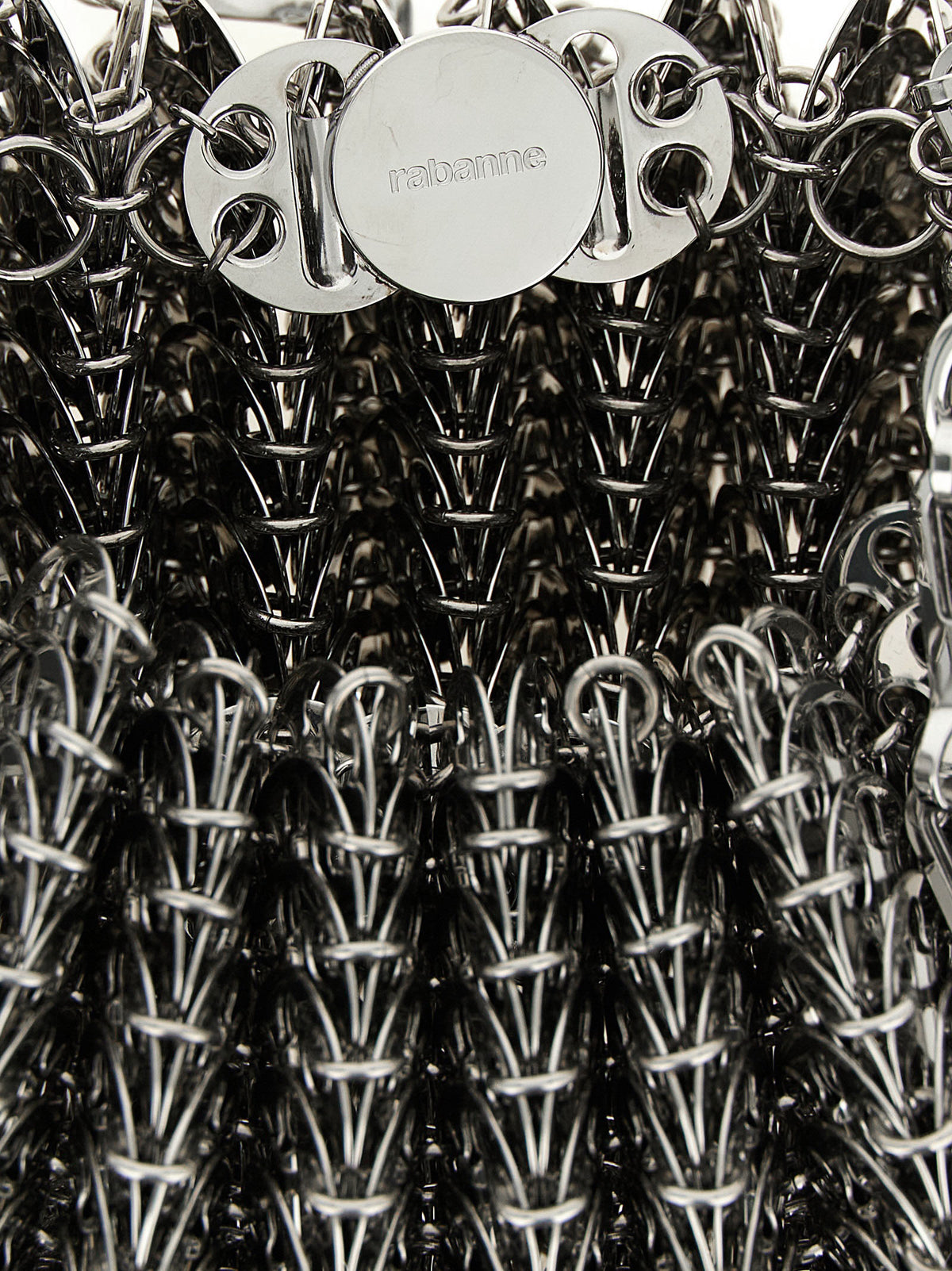 Paco Rabanne Silver Shoulder Bag