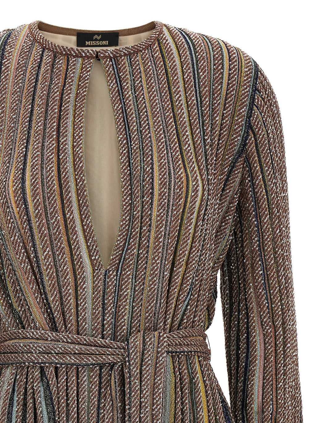 Missoni Striped Knit Mini Dress