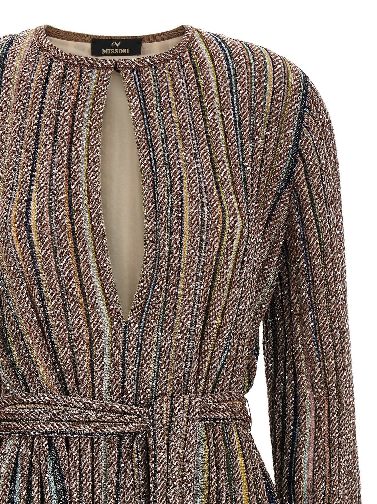 Missoni Striped Knit Mini Dress