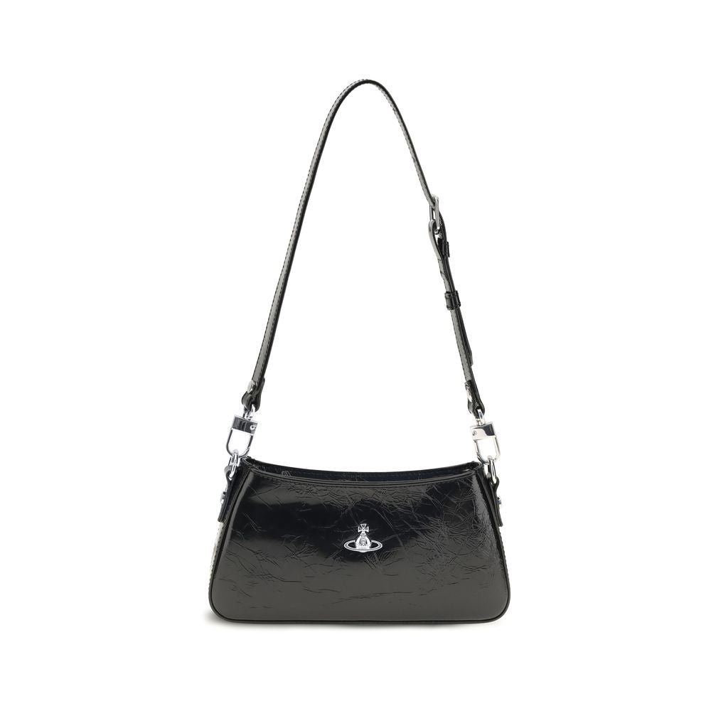 Vivienne Westwood Tasha Black Phone Shoulder Bag