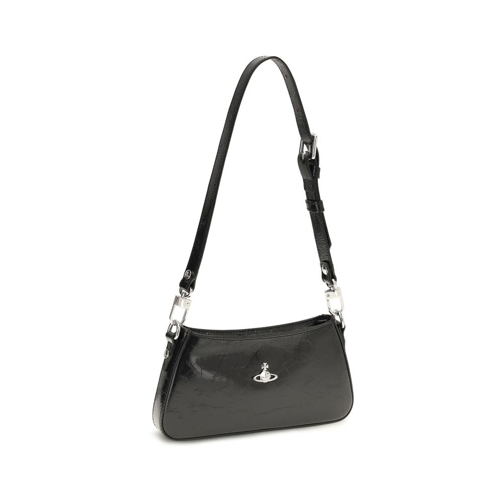 Vivienne Westwood Tasha Black Phone Shoulder Bag