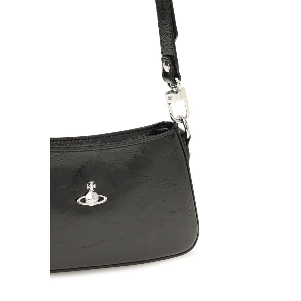 Vivienne Westwood Tasha Black Phone Shoulder Bag