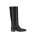 Prada Buckle Logo Knee-High Boots
