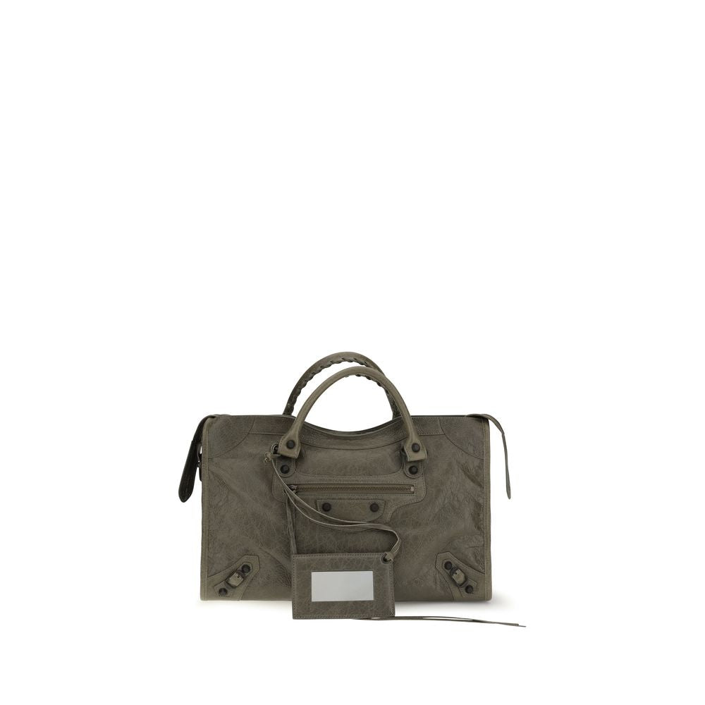 Balenciaga Le City Khaki Medium Handbag