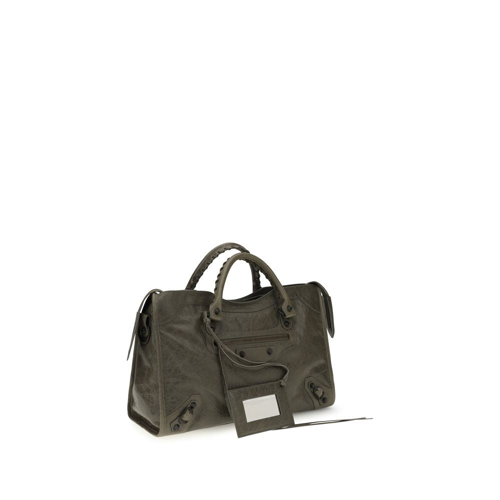 Balenciaga Le City Khaki Medium Handbag
