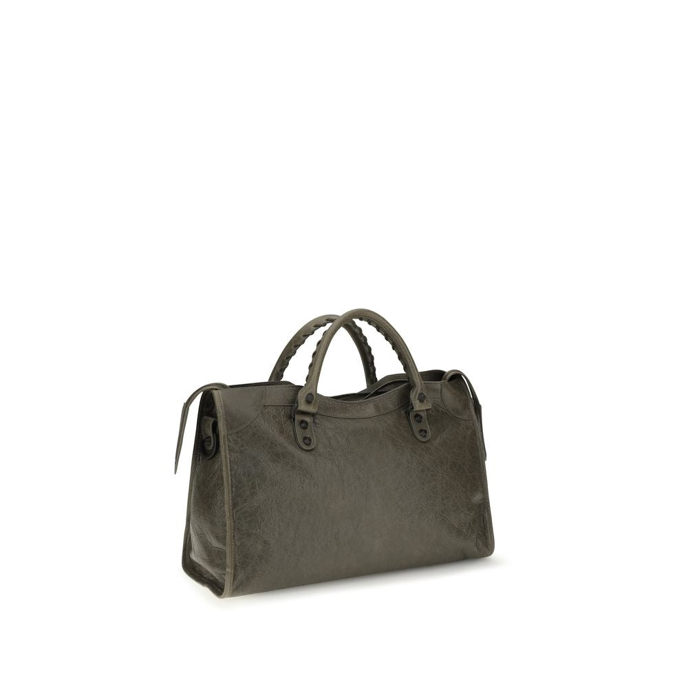Balenciaga Le City Khaki Medium Handbag
