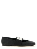 Givenchy Sliced Square Logo Ballet Flats